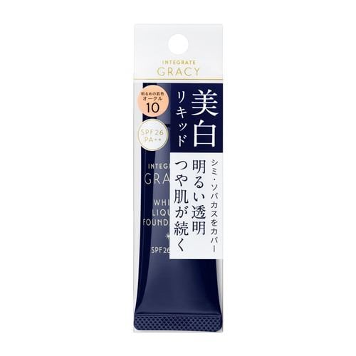 資生堂（SHISEIDO） グレイシィ ホワイトリキッドファンデーションN オークル10 明るめ (25g)