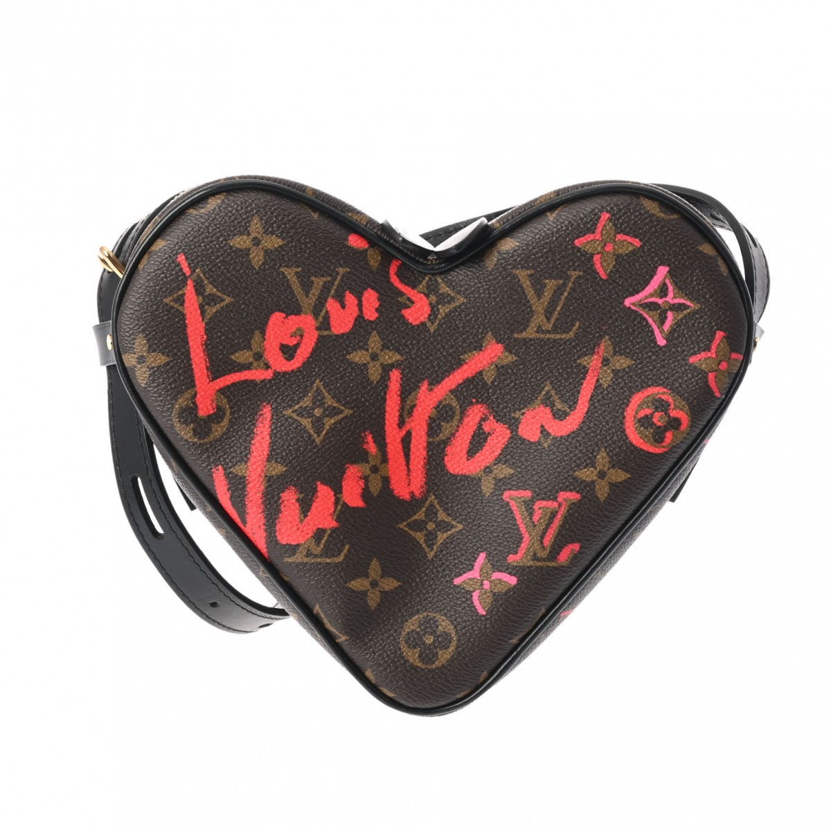 LOUIS VUITTON ルイヴィトン モノグラム サッククール フォーリンラブ ブラウン M80288 レディース モノグラムキャンバス ショルダーバッグ Aランク 中古 