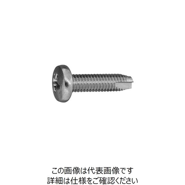 ファスニング J ステンメッキ 鉄（+）バインドタッピンねじ（3種溝付き C-1形） 6