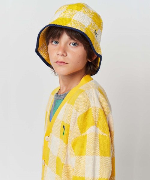 BOBO CHOSES:CHECKERED CROCHET HAT