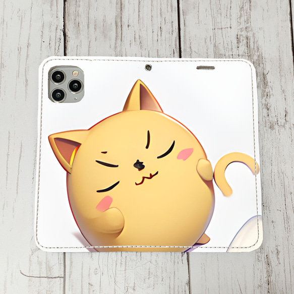 iphoneケース3-4-18 iphone 手帳 猫・ネコ、ねこちゃん 箱15 かわいい アイフォン iface