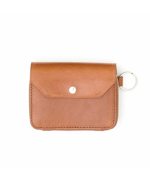 AS2OV / アッソブ OILED ANTIEQUE SHORT WALLET－CAMEL