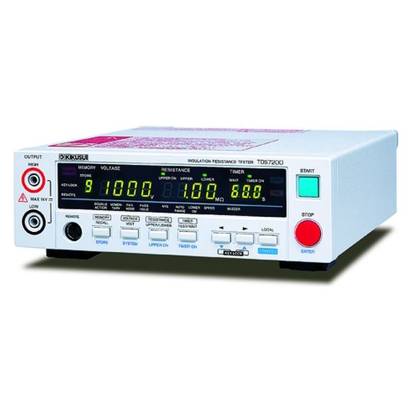 菊水電子工業 絶縁抵抗試験器 TOS7200 1台（直送品）