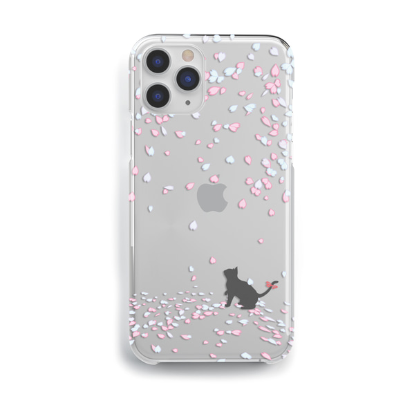 桜 drops　iPhone13pro/12pro/11/XR/Max/X/XS/8/8Plus/クリアケース/その他