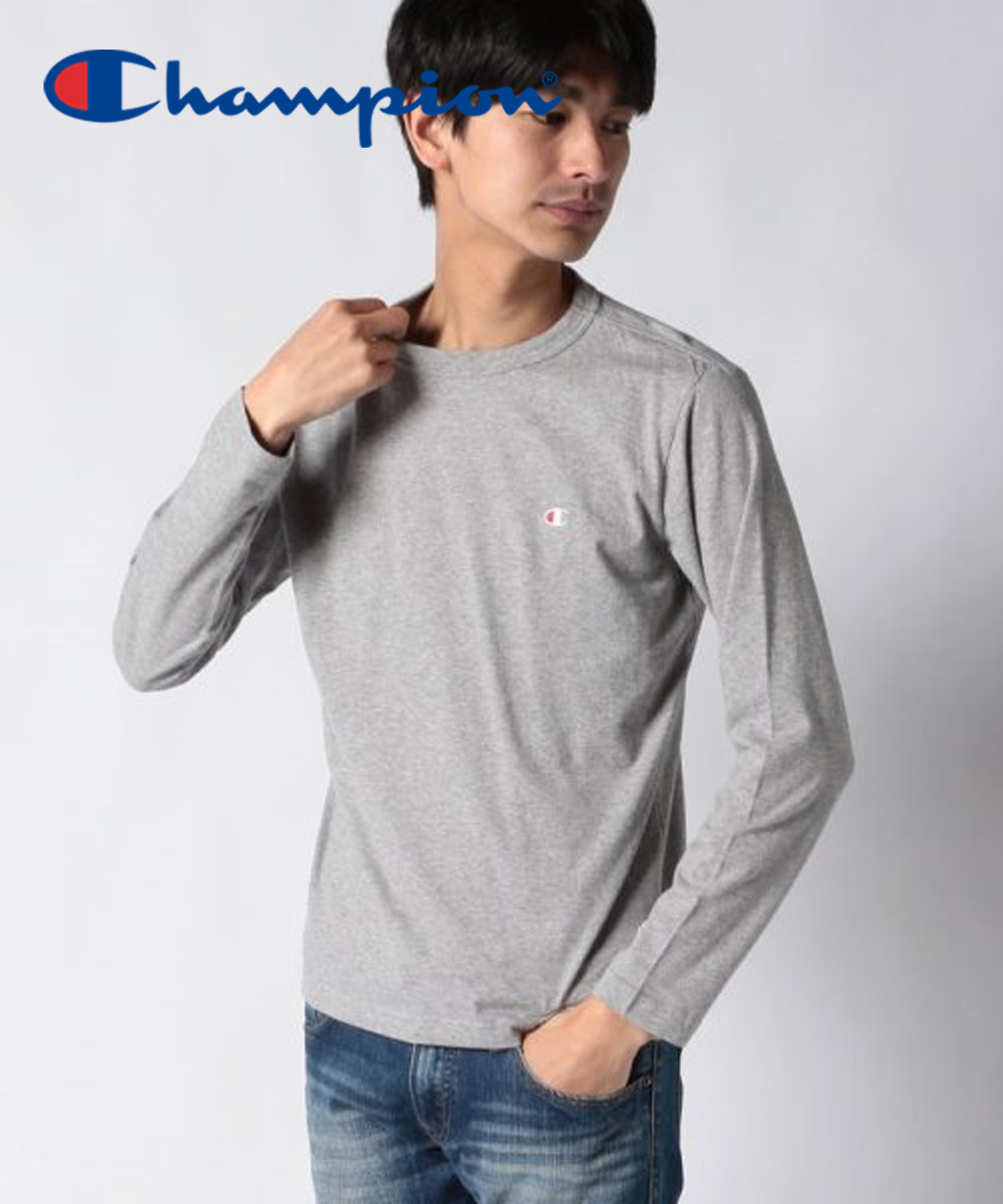 チャンピオン/Champion ロングスリーブTシャツ C3－P401