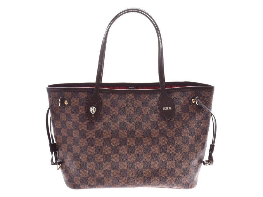 ルイヴィトン ダミエ ネヴァーフルPM ブラウン N41359 レディース 本革 ハンドバッグ Aランク LOUIS VUITTON 中古 