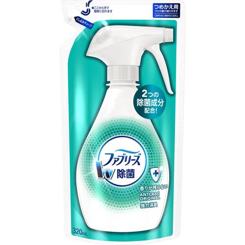 P&Gジャパン ファブリーズ 除菌プラス 替え 320ML