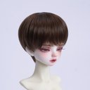 BJD 1/3 1/4  1/6人形 ドール用ウィッグ カツラ 耐熱 ハンドメイドzxww-298