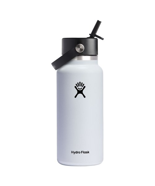 ハイドロフラスク Hydro Flask 32oz ハイドレーション ワイドマウス フレックスストロー 946ml ステンレスボトル マグボトル 水筒 魔法瓶