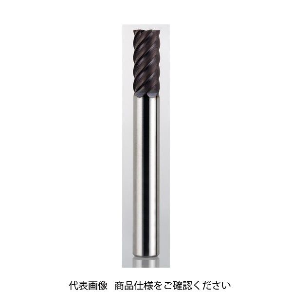 三菱マテリアル 三菱K 6枚刃インパクトミラクル 超硬スクエアエンドミルショット刃長(S)8mm VFSDD0800 1個 659-7947（直送品）