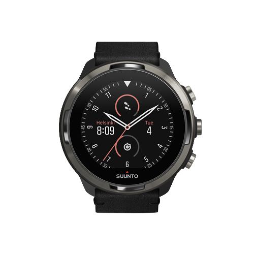 SUUNTO SS050105000 Strap 24BLACK／BLACK M（ストラップ Suunto9 ほか ） 正規品 Suunto9／Spartan sports WHR ブラック