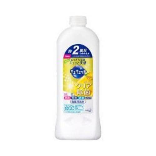 花王 キュキュット クリア除菌 レモンの香り つめかえ用 385ml