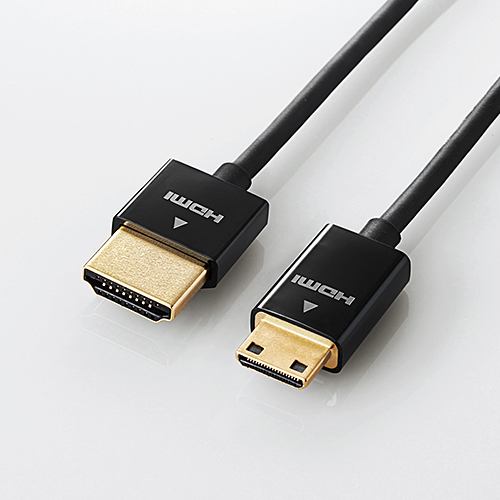 エレコム カメラ接続用HDMIケーブル(HDMI miniタイプ) 1.5m DGW-HD14SSM15BK