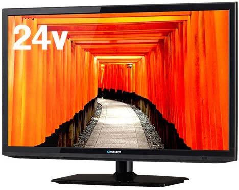 maxzen J24SK02 [24V型 地上・BS・110度CSデジタルハイビジョン液晶テレビ] 外付HDD録画機能付き【中古品】