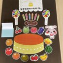 マグネットシアター　なぞなぞケーキ屋さん　誕生会　保育実習　出し物