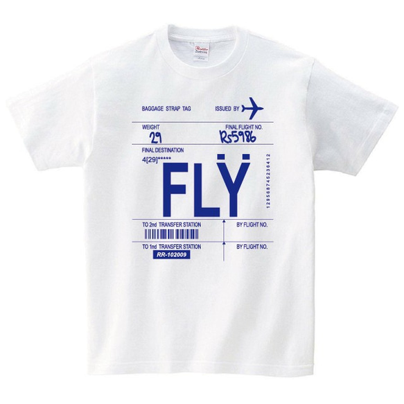 飛行機タグ Tシャツ