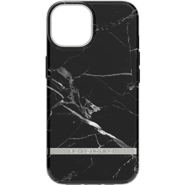 Richmond & Finch iPhone 14用ケース Black Marble 50466