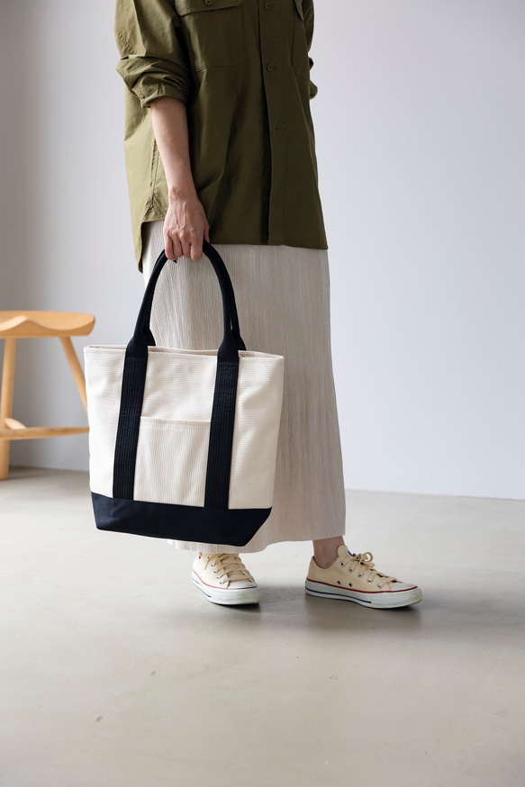 OBI tote 　OBIトート　刺子織　刺し子　三河木綿　トートバッグ