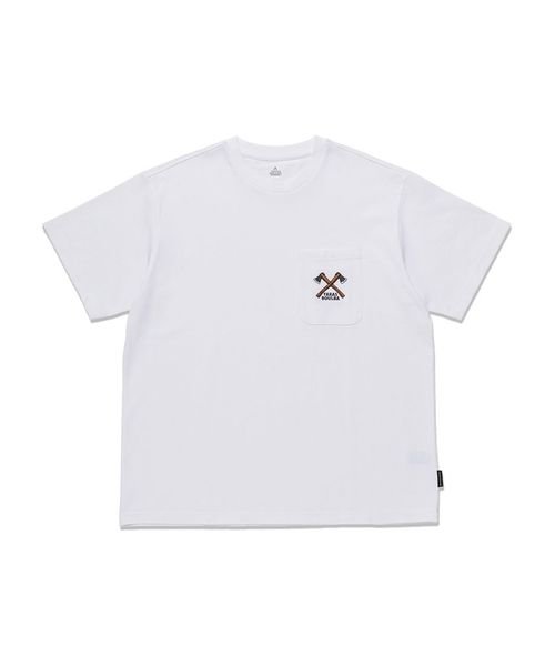 ヘビーコットン ポケットＴシャツ(斧）