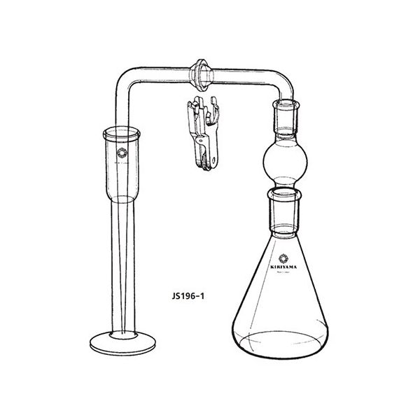 桐山製作所 水素化ひ素の発生器 JS196-1 1セット 64-1077-07（直送品）