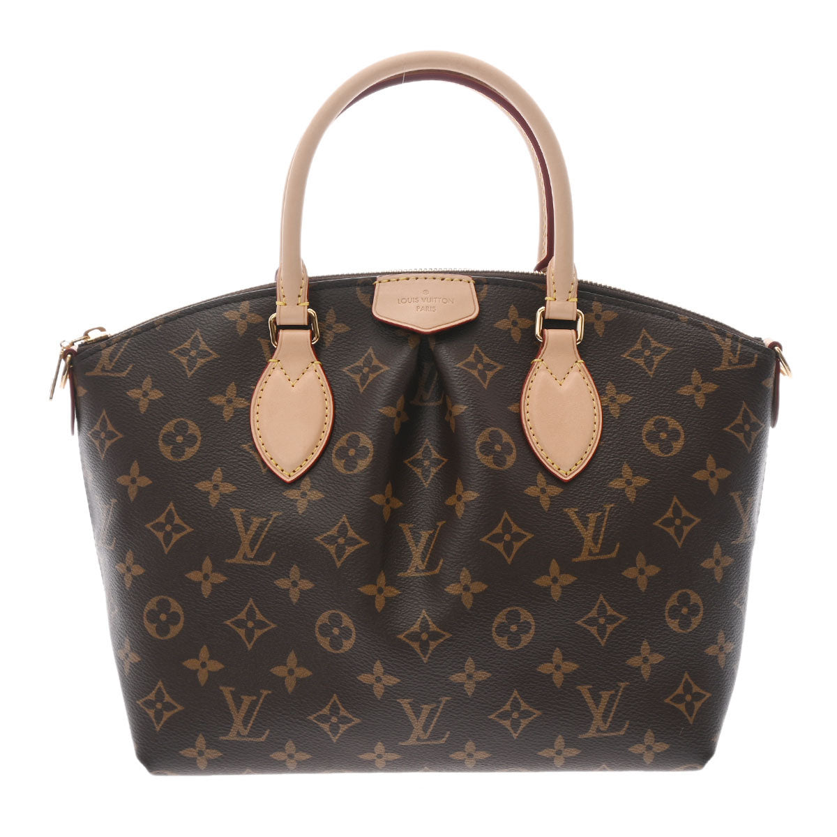 LOUIS VUITTON ルイヴィトン モノグラム ボエシ NM PM ブラウン M45986 レディース モノグラムキャンバス ハンドバッグ Aランク 中古 