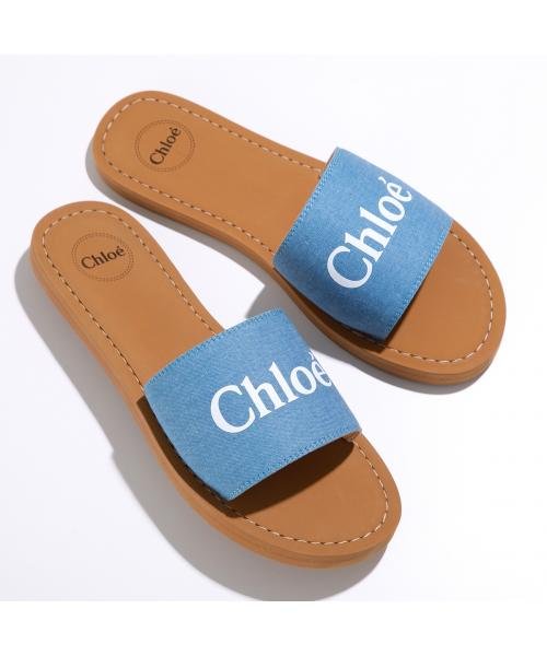 Chloe KIDS サンダル WOODY ウッディ C20185 ロゴ