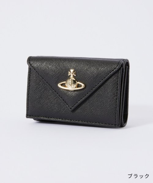 ヴィヴィアンウェストウッド 三つ折り財布 Vivienne Westwood 51150009 L001N SAFFIANO ENVELOPE BILLFOLD