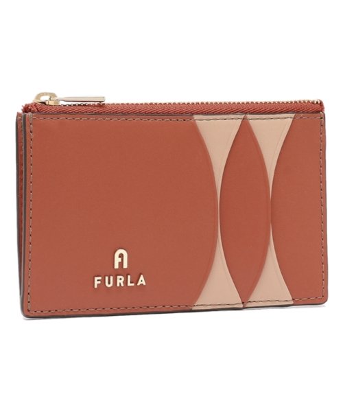 フルラ フラグメントケース 小銭入れ コインケース ルナ カードケース オレンジ ベージュ レディース FURLA WP00288 BX0184 2303S