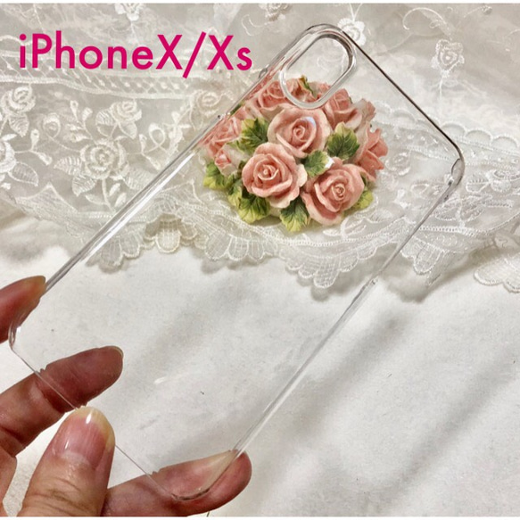 iPhoneX/Xsケース クリアハードケース