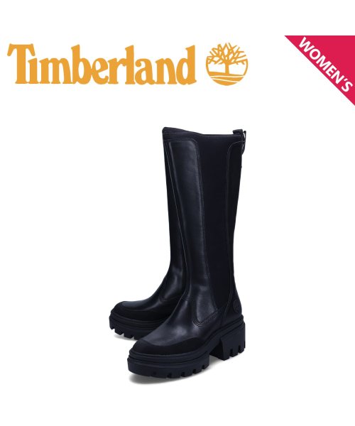 ティンバーランド Timberland ブーツ ロングブーツ エヴァーリートール レディースEVERLEIGH TALL BOOT ブラック 黒 A5YMR