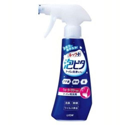 ライオン ルック泡ピタトイレ洗浄スプレーウォーターリリー本体 300ML ルックプラス 300ml