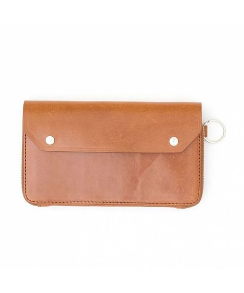 AS2OV / アッソブ OILED ANTIEQUE LONG WALLET－CAMEL