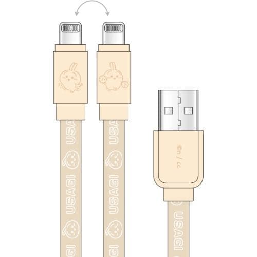 グルマンディーズ CK-36C ちいかわ Lightning対応 同期＆充電ケーブル うさぎ