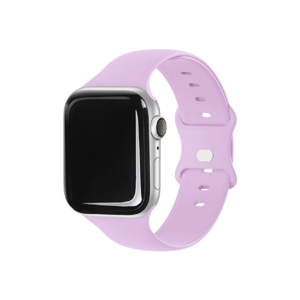 EGARDEN Apple Watch 41mm/40mm/38mm用SILICONE BAND ライラック EGD21774AWLL