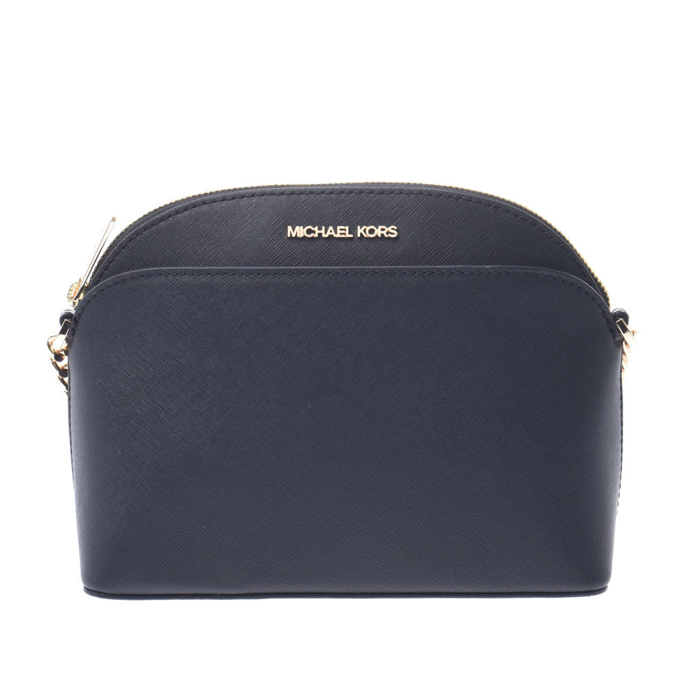 Michael Kors マイケルコース ジェットセット トラベル ミディアム ドーム 黒 35S9GTVC2L レディース PVC ショルダーバッグ 未使用 