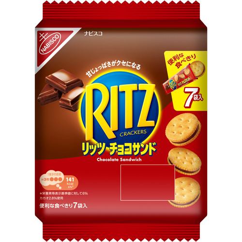 モンデリーズ リッツ ファミリーパックチョコサンド 187g