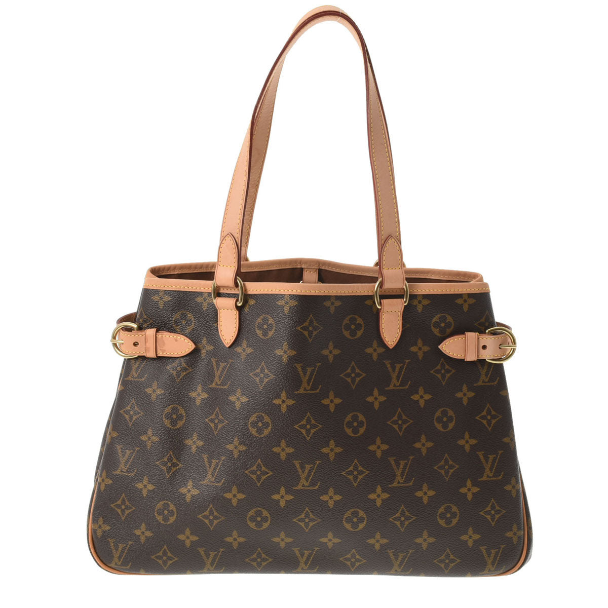 LOUIS VUITTON ルイヴィトン モノグラム バティニョール オリゾンタル ブラウン M51154 ユニセックス モノグラムキャンバス トートバッグ ABランク 中古 