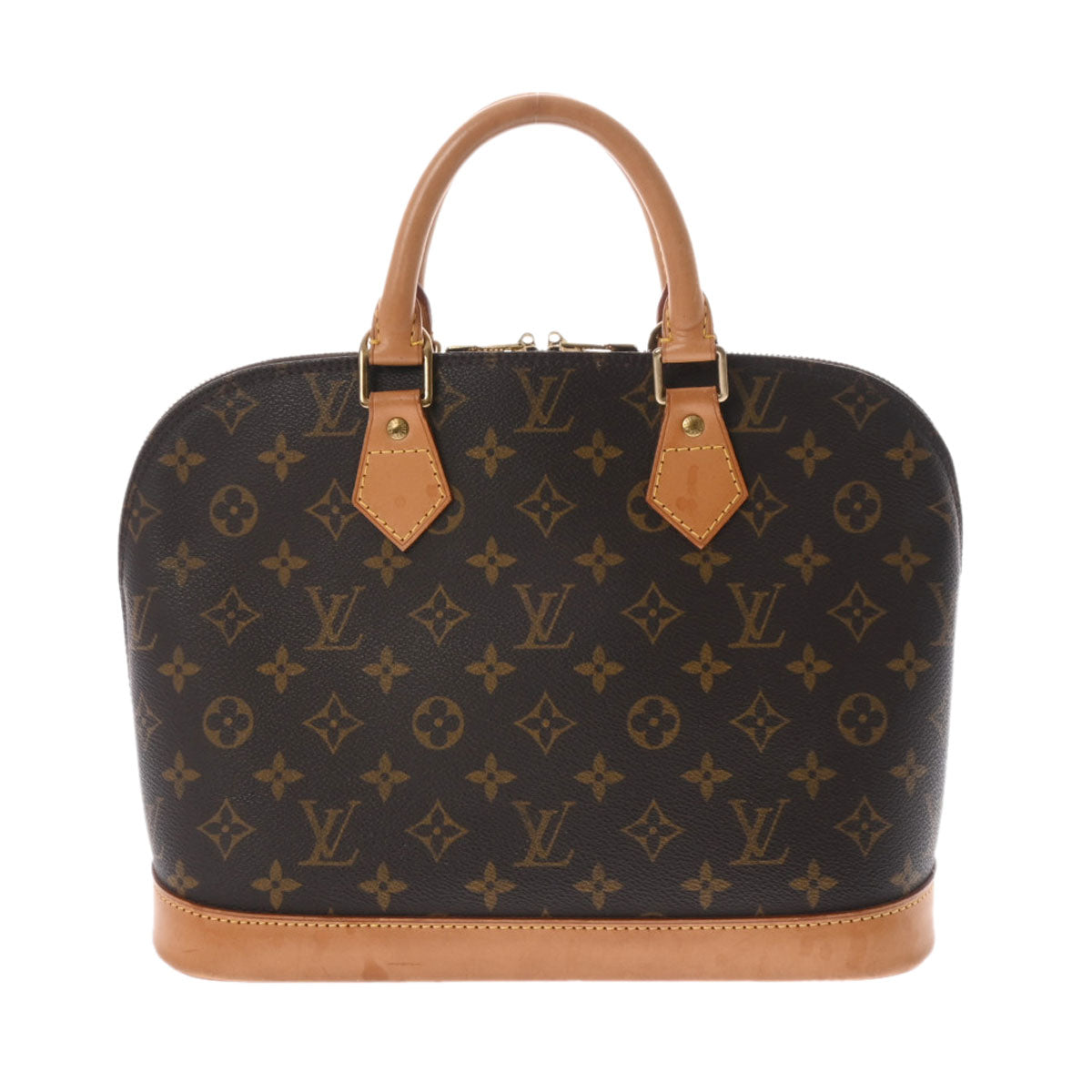 LOUIS VUITTON ルイヴィトン モノグラム アルマ 旧型 ブラウン M51130 レディース モノグラムキャンバス ハンドバッグ Bランク 中古 