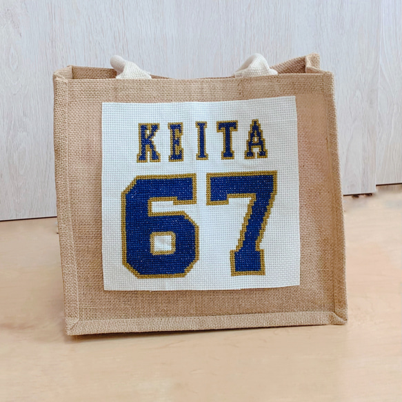 【完全オーダー制】【送料無料】オリジナル刺繍の応援バッグ