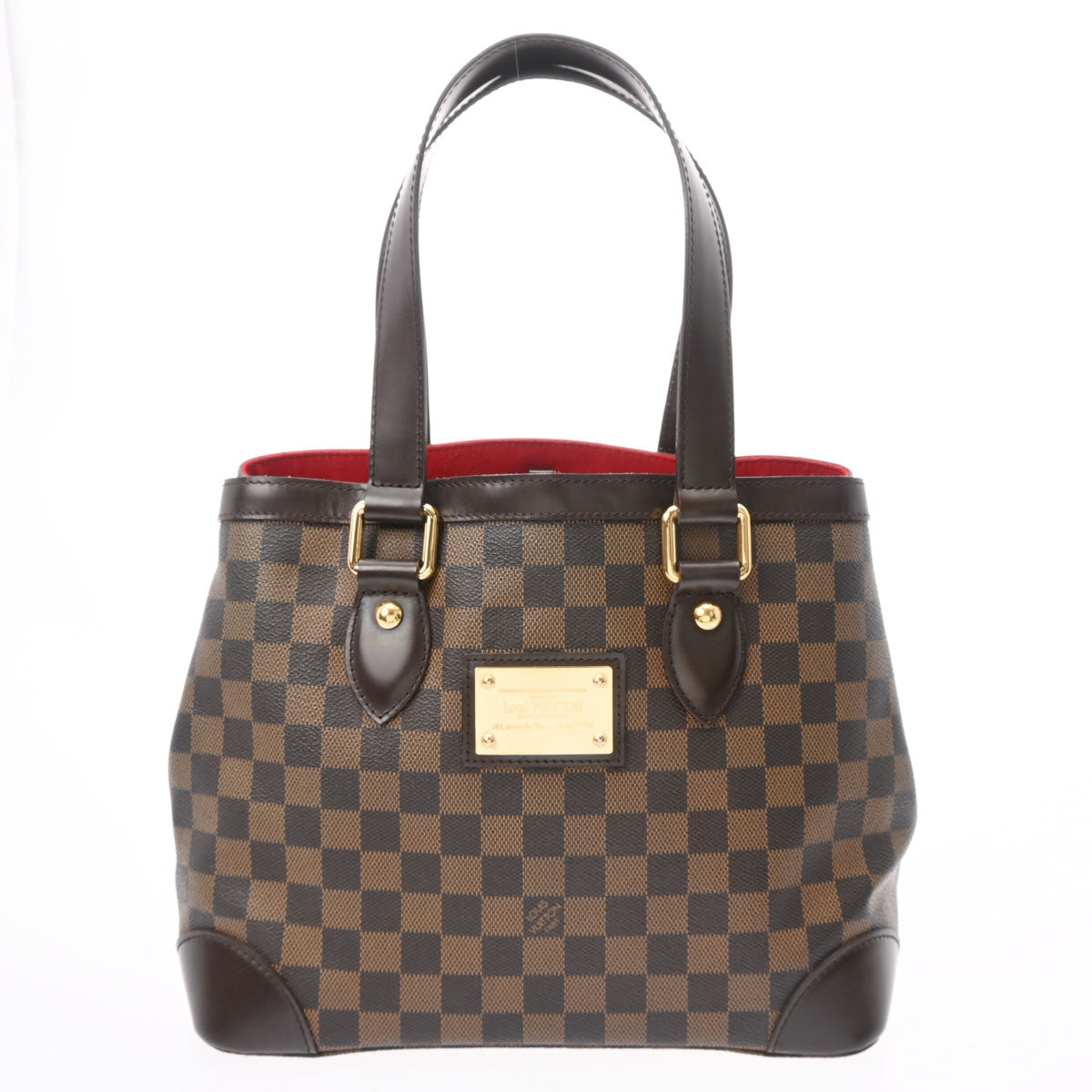 LOUIS VUITTON ルイヴィトン ダミエ ハムステッドPM ブラウン N51205 レディース ダミエキャンバス ハンドバッグ ABランク 中古 