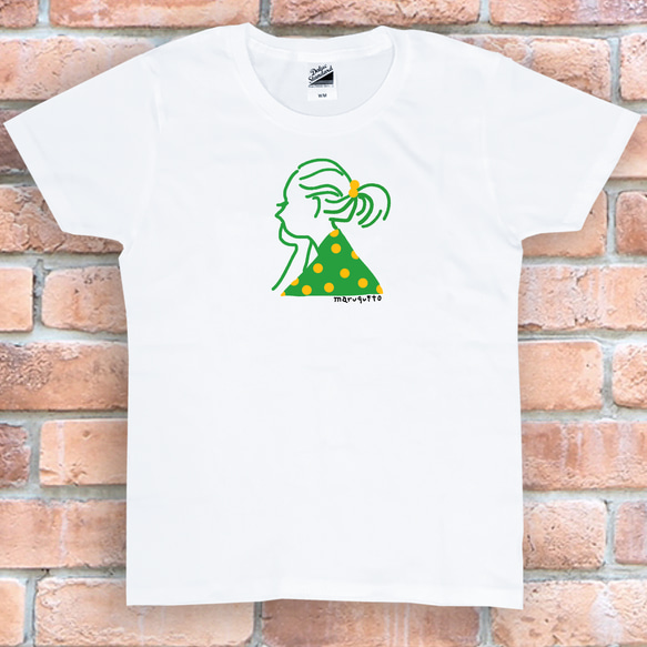 tシャツ　Tシャツ　プレゼント　かわいいTシャツ　Tシャツ　おしゃれTシャツ　girl 白ティー　シンプルTシャツ