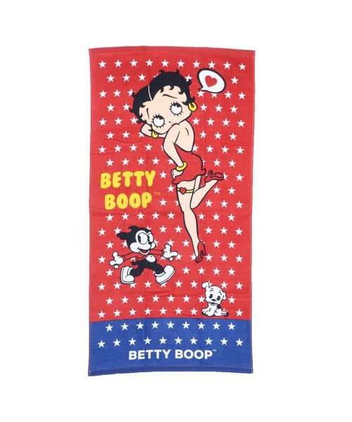 ベティ ブープ バスタオル シャーリングタオル ベティーバー BETTY BOOP 林タオル プレゼント キャラクター グッズ