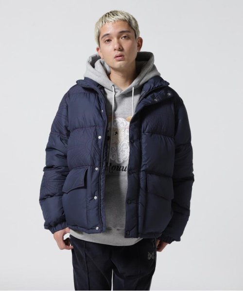 RASSVET(PACCBET)/ラスベート/LOGO PUFFER WOVEN JACKET/ウーブンジャケット