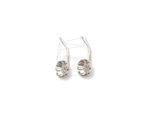 PDT-2307-MR【2個入り】ペタルフラワーピアス,Petal Flower Earring Post