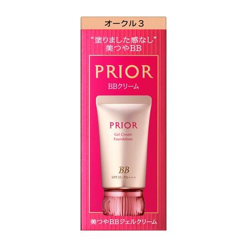 資生堂（SHISEIDO）プリオール 美つやBBジェルクリーム n オークル3 濃いめ (30g)