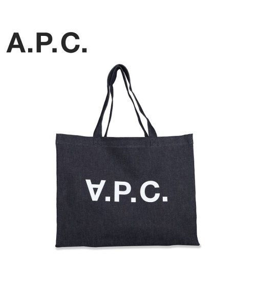 A.P.C. アーペーセー トートバッグ メンズ レディース デニム DANIELA ネイビー COCSX－M61446