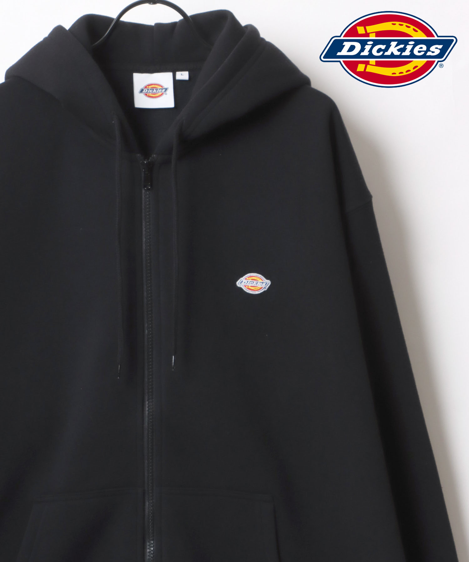 ラザル/【Lazar】Dickies/ディッキーズ 別注 オーバーサイズ 裏起毛 ミニロゴワッペン･･･