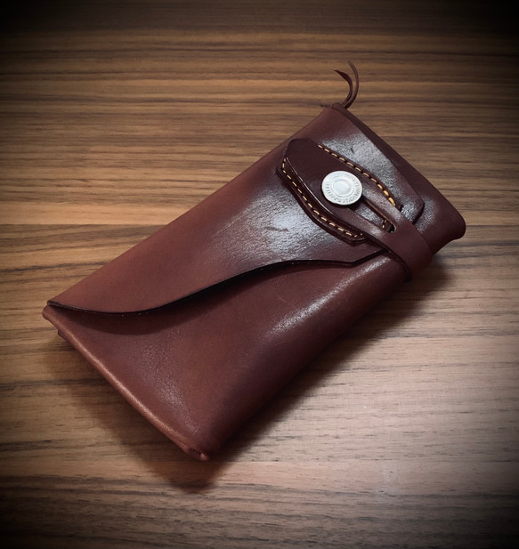 Sephirot  middle  wallet セフィロト brown ミドルウォレット　ベンズタイプ　brown