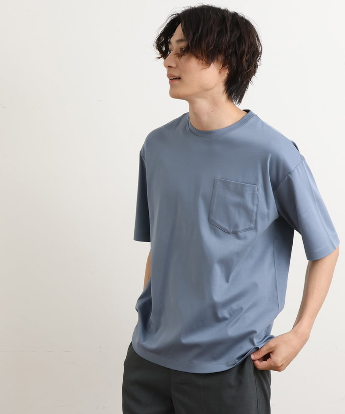 アー・ヴェ・ヴェメンズ/【接触冷感/S－XXL】シルケットスムースワイドシルエットTシャツ