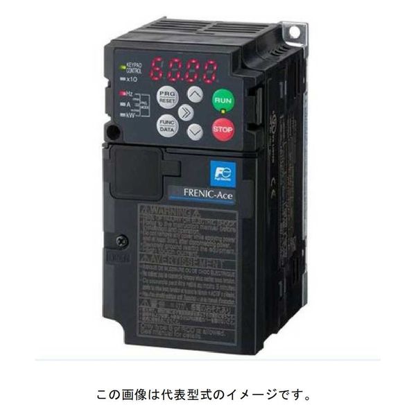 富士電機 低圧インバータ 標準仕様 3相200V 出力0.2KW　FRN0.2E2S-2J　1台（直送品）